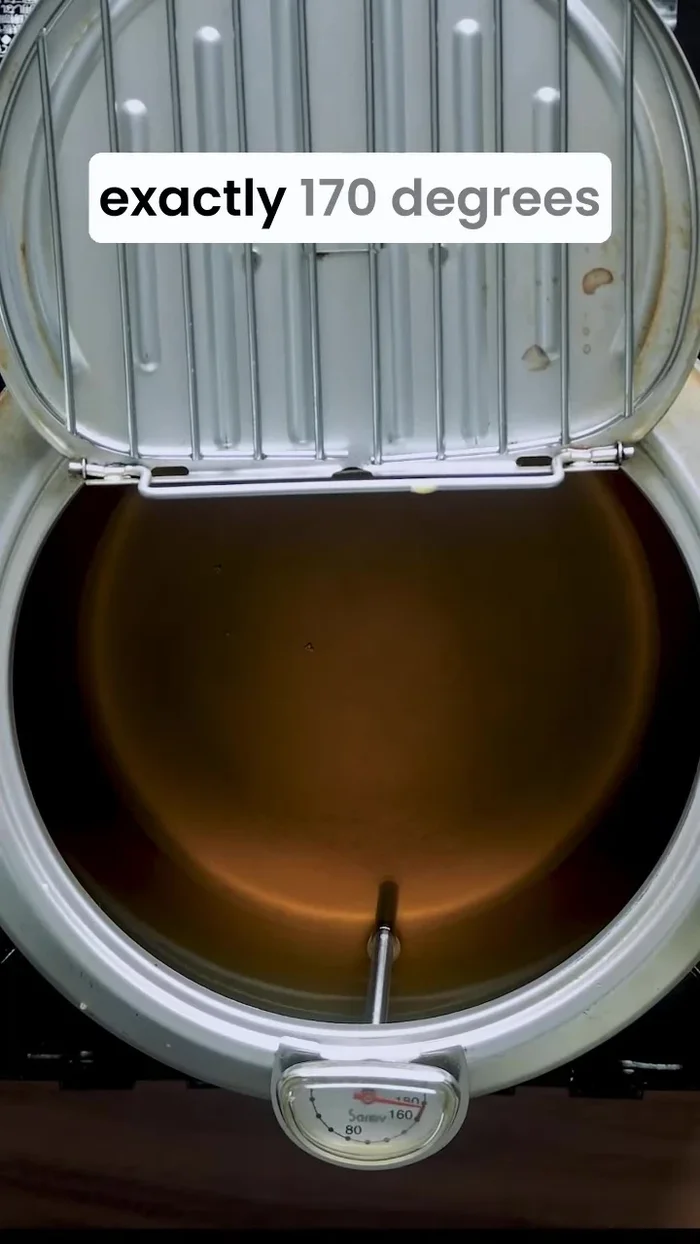 Heat oil to 170°C (340°F).