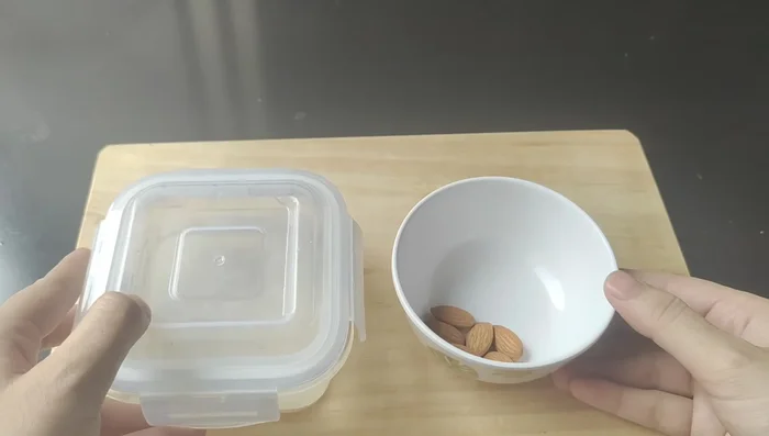 Soak the almonds overnight.