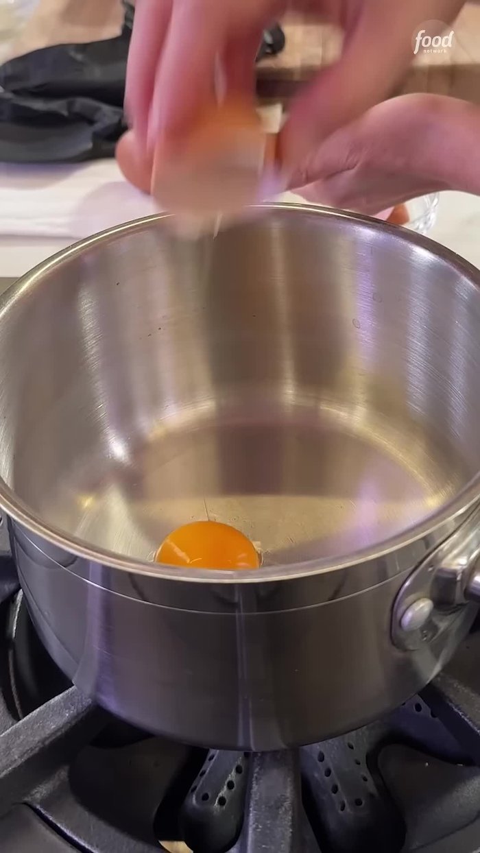 Prepare the custard: Whisk together egg yolks, cornstarch, and sugar until the cornstarch is well incorporated.