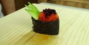Battleship Sushi Recipe: Gunkan Maki with Soy Sauce Pearls