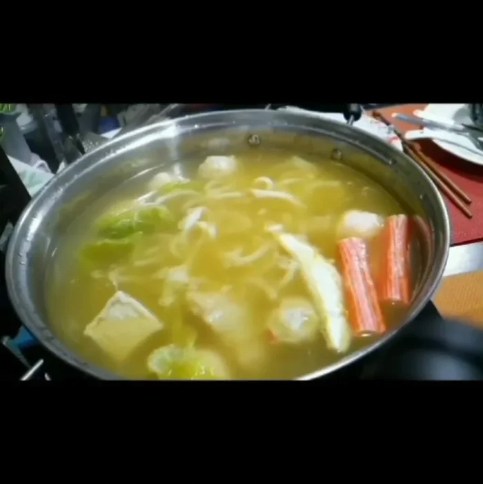 Bring the broth to a boil.