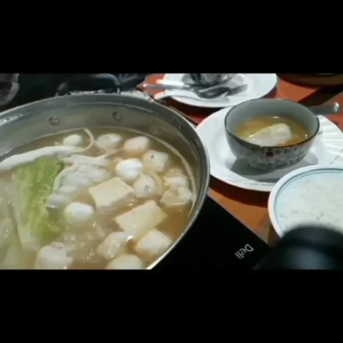 Add the seafood to the broth. Cooking time depends on type of seafood.