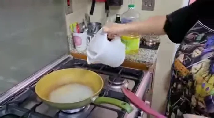 Add hot water, star anise, half a tablespoon (or one teaspoon) of miso paste, and Chinese five spice (½ - 1 teaspoon).