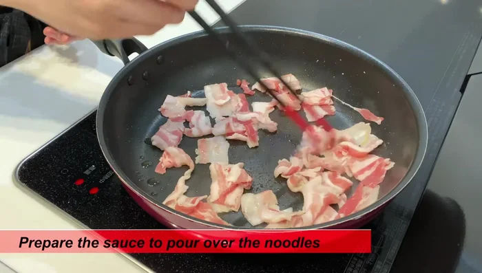Cook the pokeberry, then add seafood mix, carrot, fish cake, cabbage, and corn. Mix well.