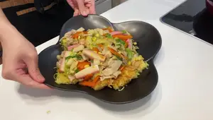 Crispy Sara Udon: Nagasaki's Famous Fried Noodle Dish