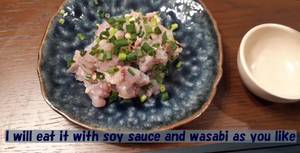 60kcal Aji Tataki: Healthy Japanese Sea Bream Recipe