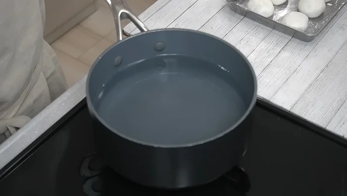 Bring a pot of water to a boil. Gently add the mochi balls.