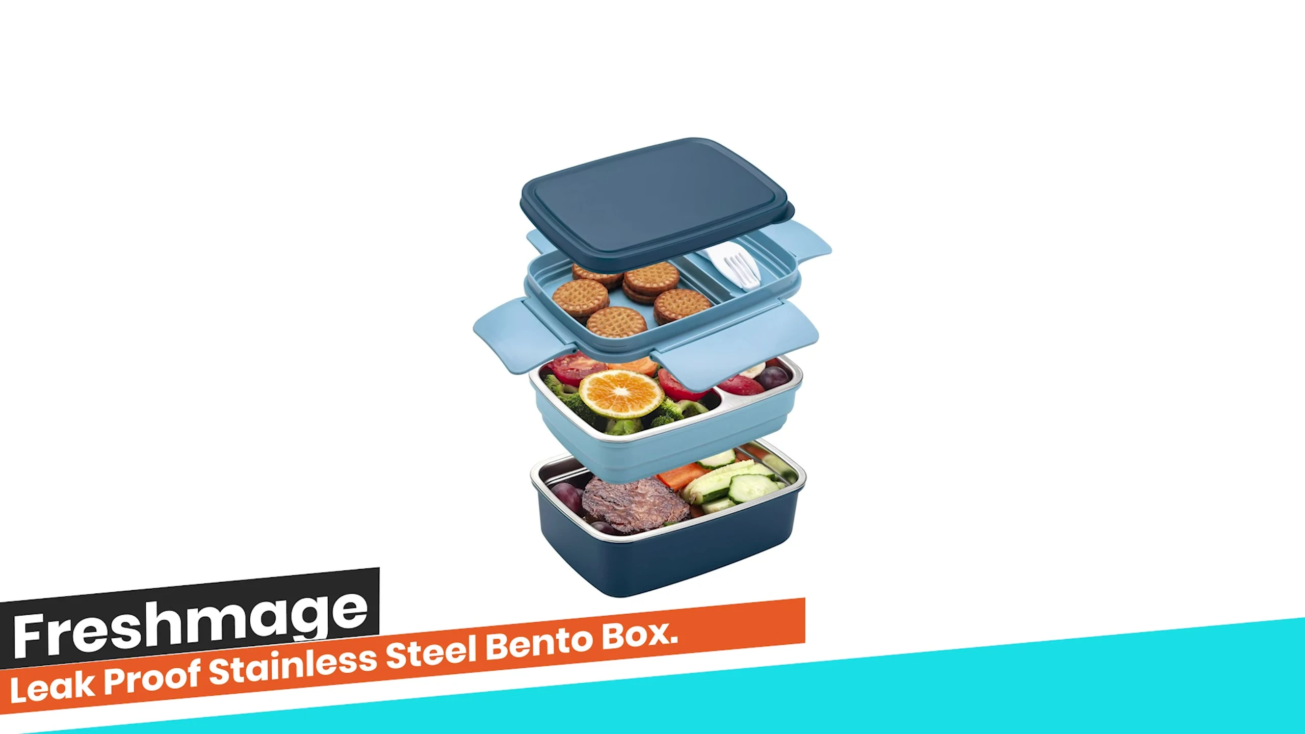 Fresh Mage Stainless Steel Bento Box