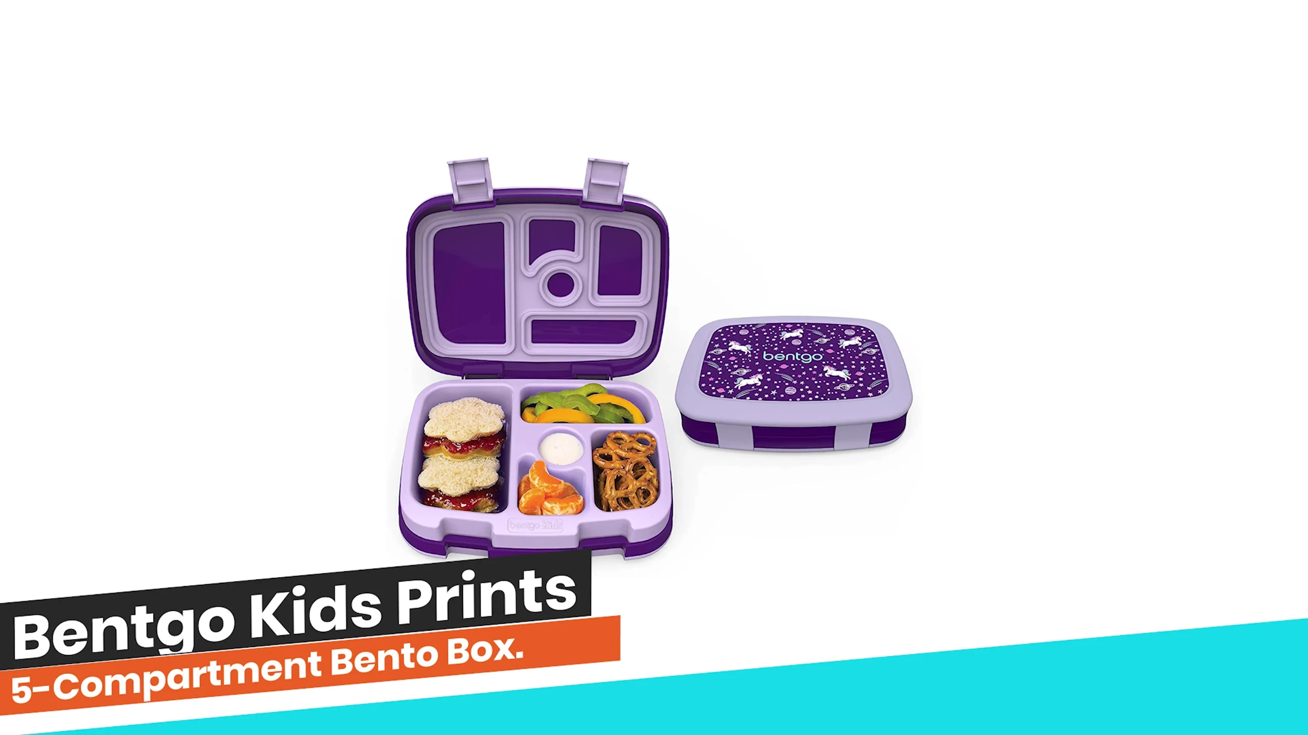 Benko Kids Prints Bento Box