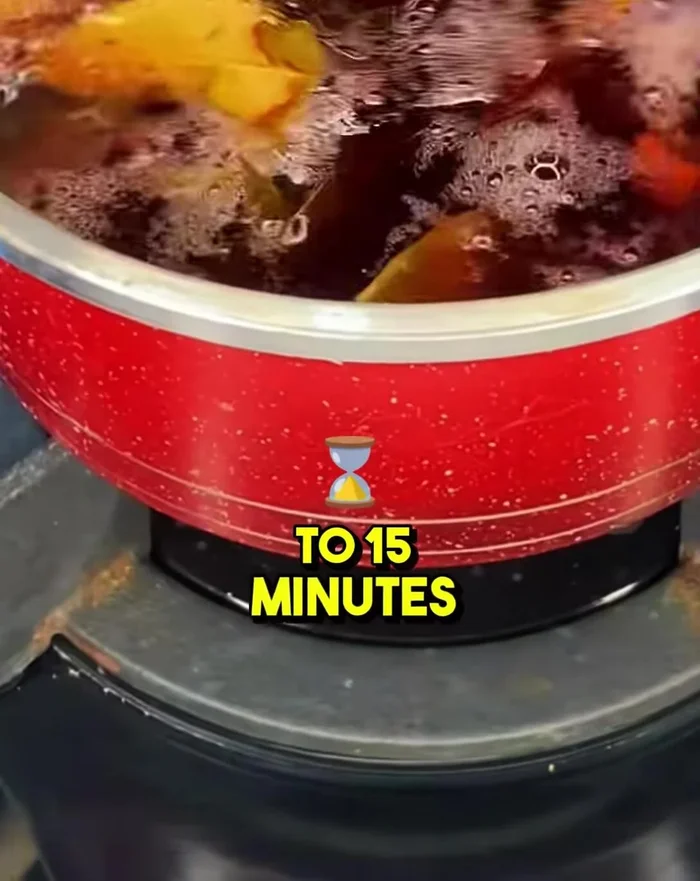 Turn off the heat and let it cool.