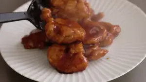 Tender Pork in Sweet and Sour Black Vinegar Sauce (No Frying!)