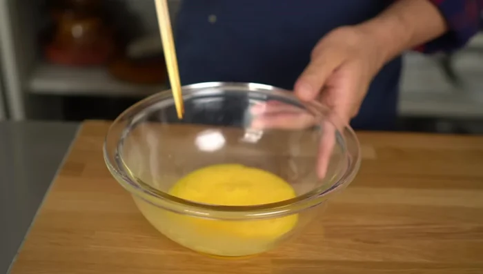 In a separate bowl, combine the cooled stock and salt (adjust salt based on stock). Taste and ensure the broth is well-seasoned.