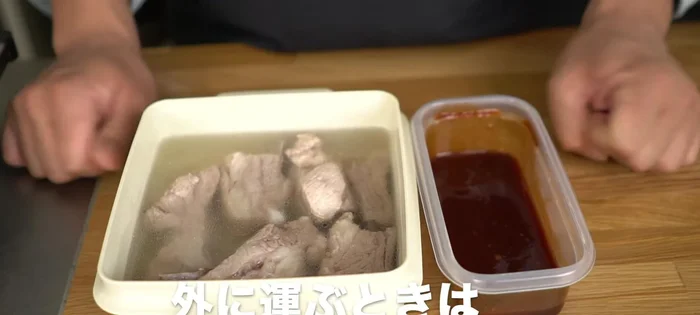 Refrigerate the seasoned spare ribs and barbecue sauce until ready to grill (at least half a day, or up to 7 days before).