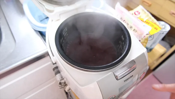 Once cooked, let the beans cool slightly until they are easily mashed by hand.