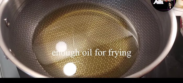 Heat oil in a non-stick pan until hot.