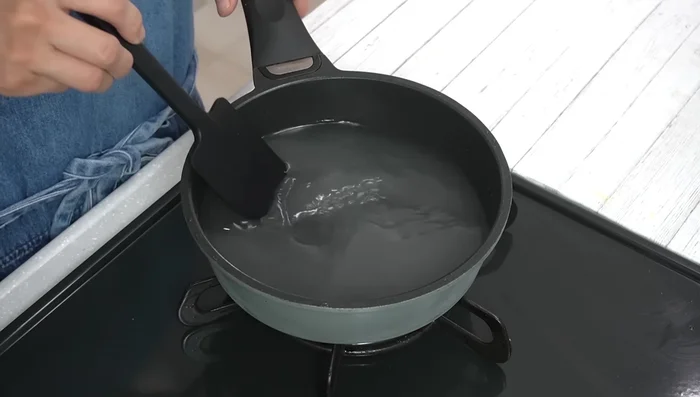 Cook over medium heat, stirring occasionally, until it boils. Then, reduce heat to low and cook for 2 minutes, stirring constantly.