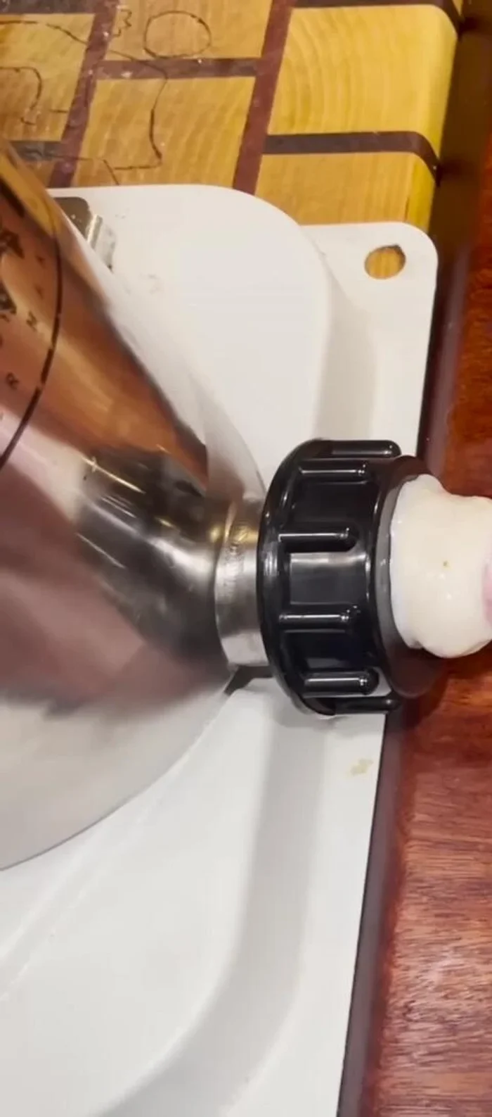 Stuff the mixture into sausage casings. Ensure the sausage is evenly distributed.