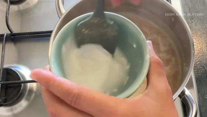 Mix cornstarch with cold water to create a slurry. Add this to the sauce to thicken it further.